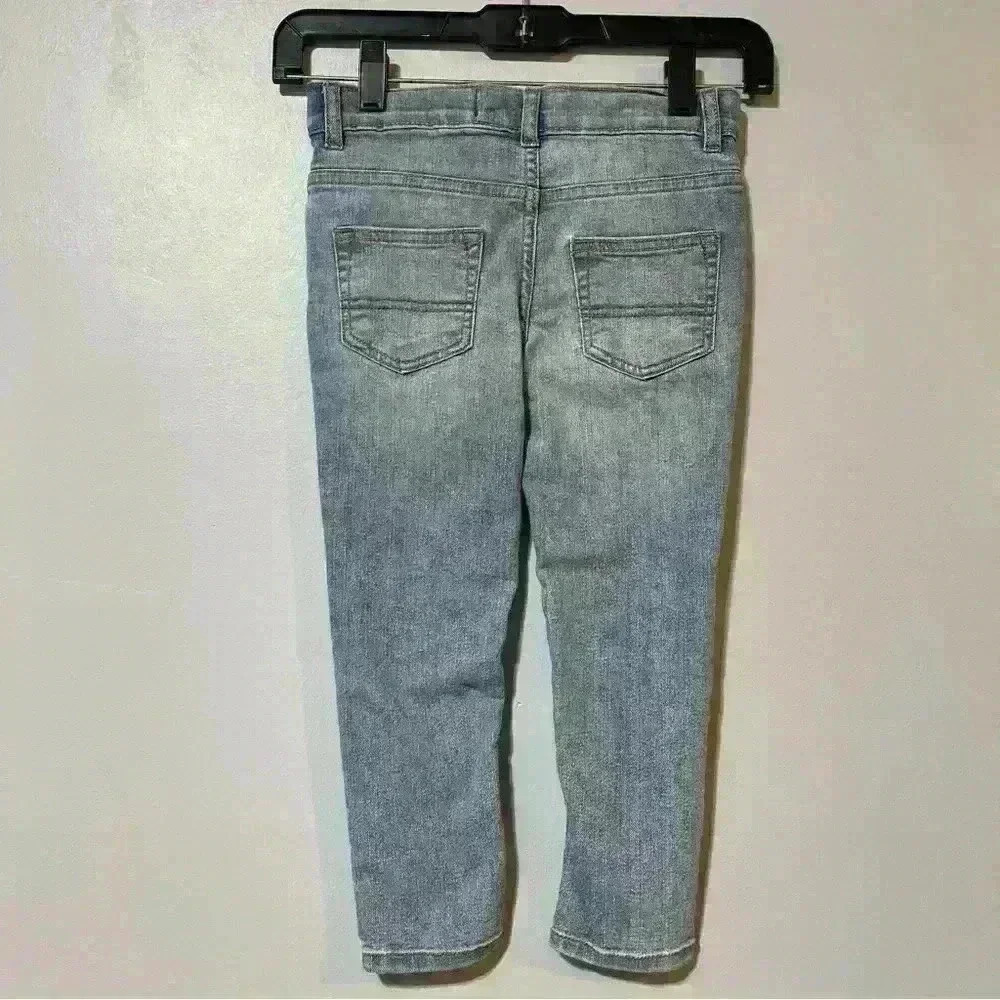 Boys Toddler B'gosh Skinny Jeans Size 4R Light Blue New Outdoor - Picture 2 of 7